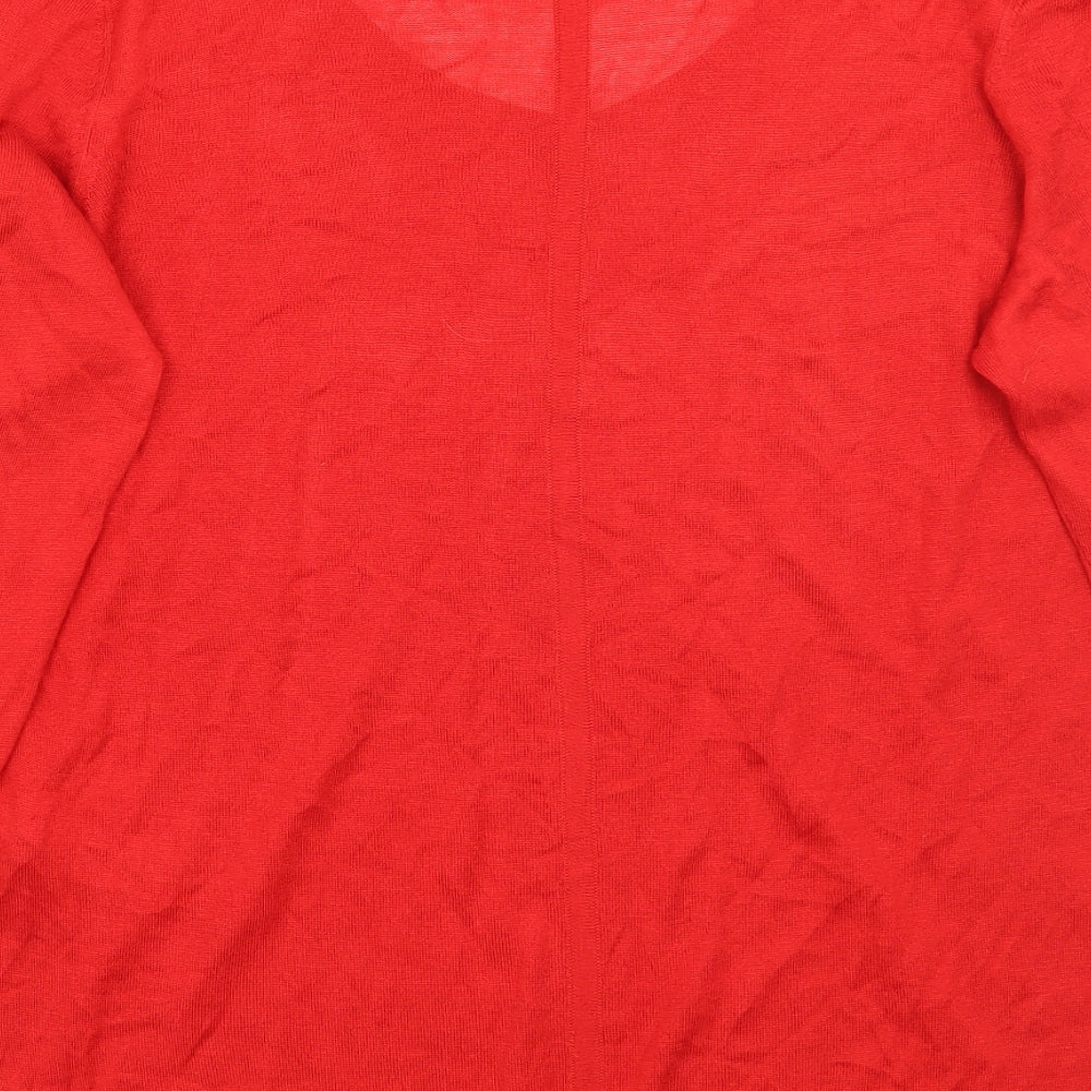 NEXT Womens Red   Pullover Jumper Size 12