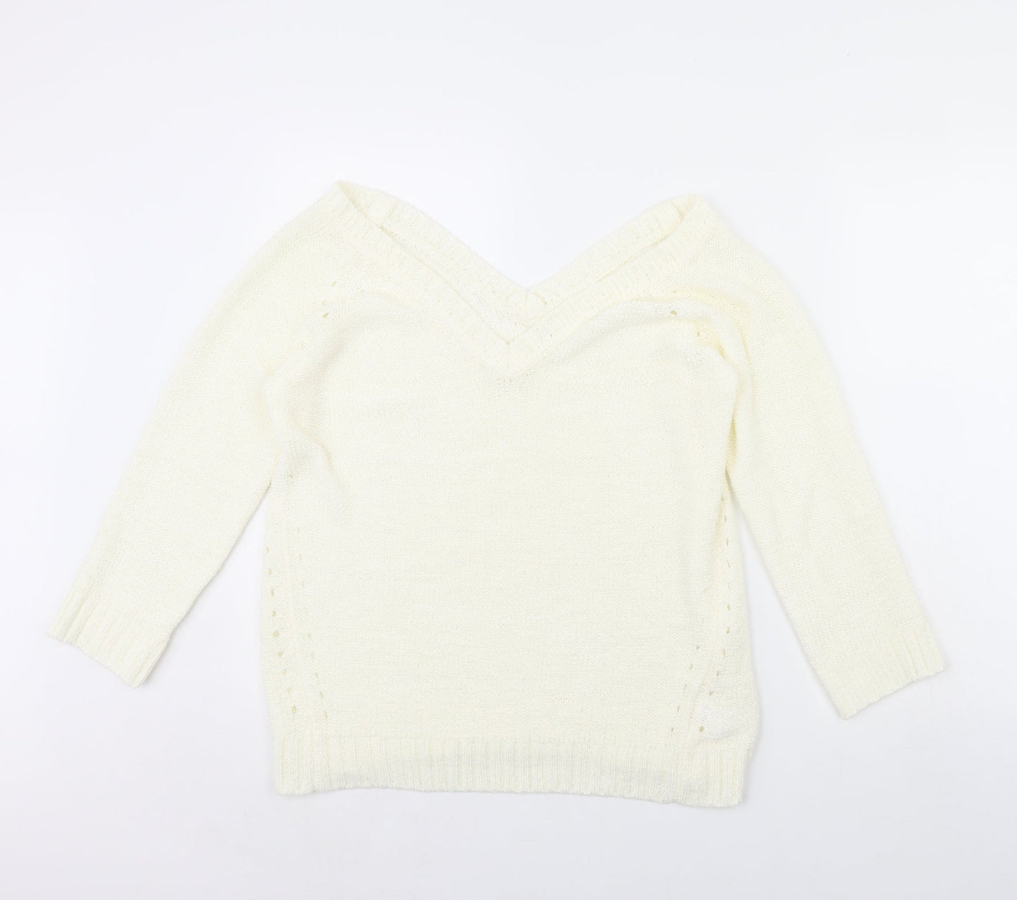 NEXT Womens Ivory   Pullover Jumper Size S