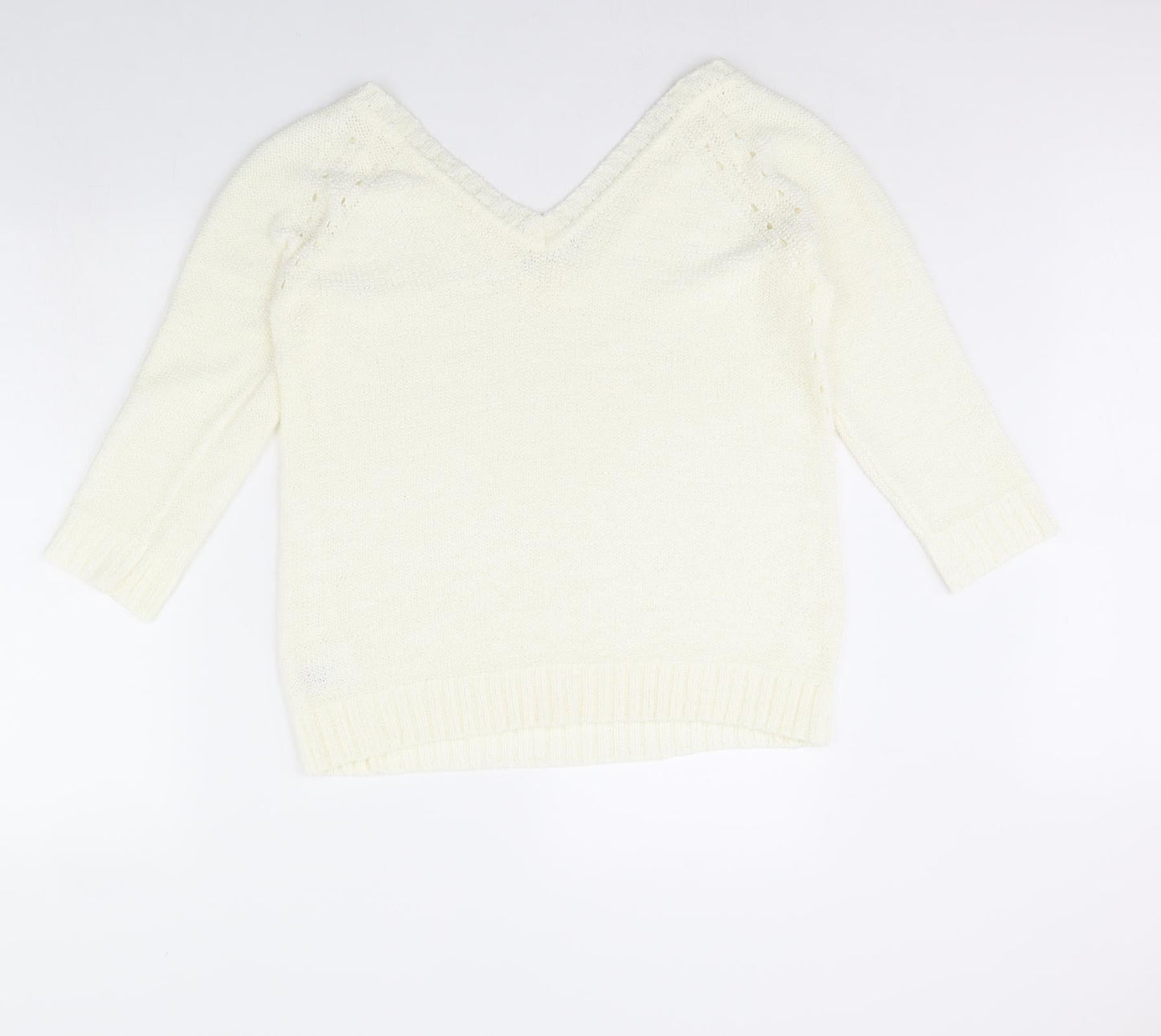 NEXT Womens Ivory   Pullover Jumper Size S