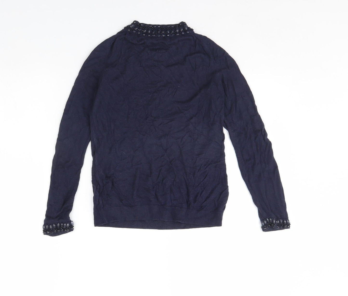 H&M Womens Blue   Pullover Jumper Size M