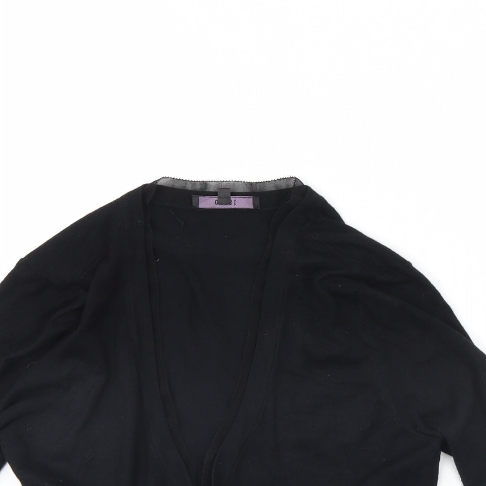 Coast Womens Black   Cardigan Jumper Size M