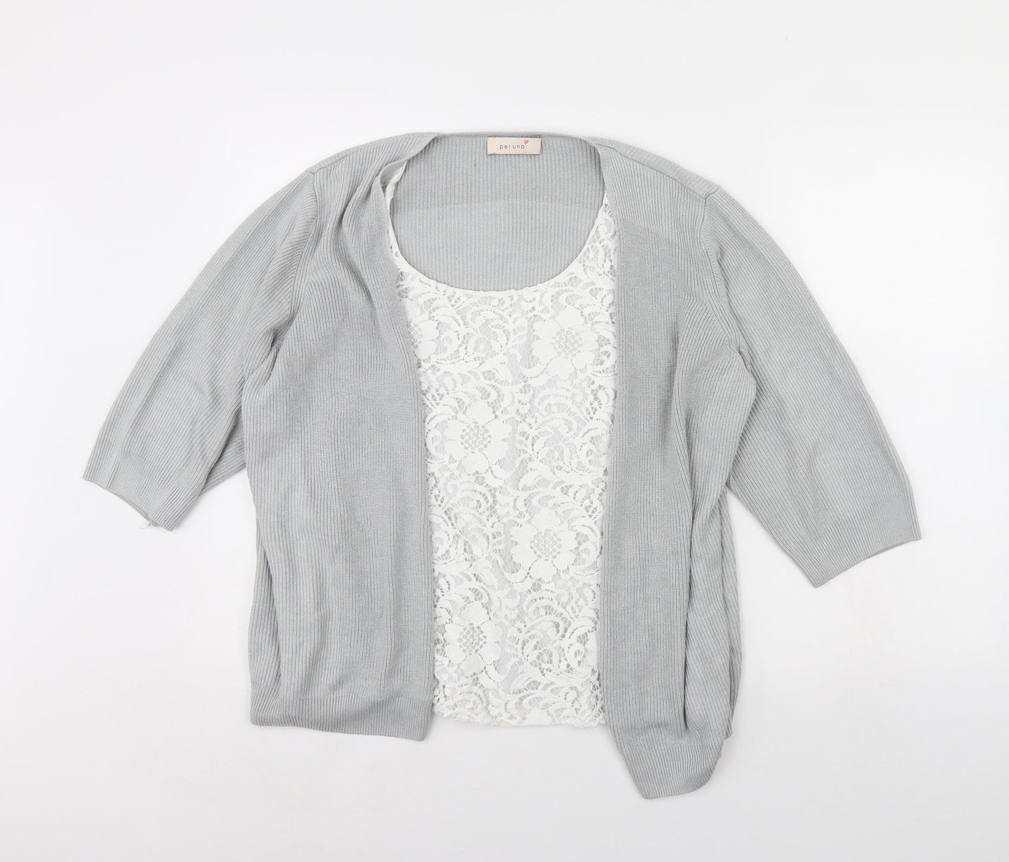 m&s Womens Grey   Pullover Jumper Size 18