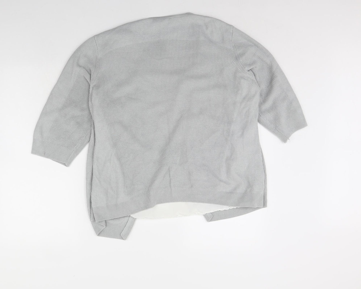 m&s Womens Grey   Pullover Jumper Size 18