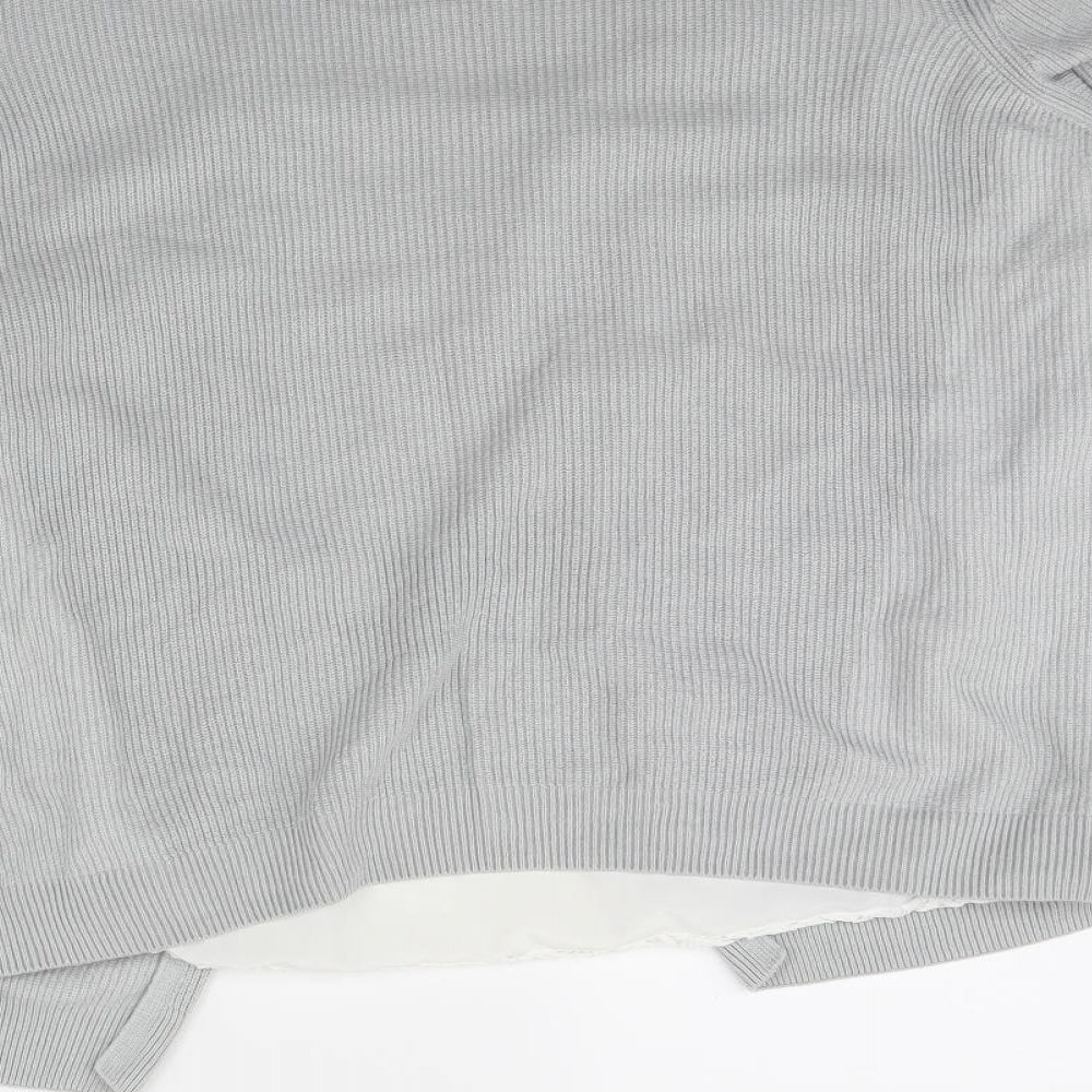 m&s Womens Grey   Pullover Jumper Size 18