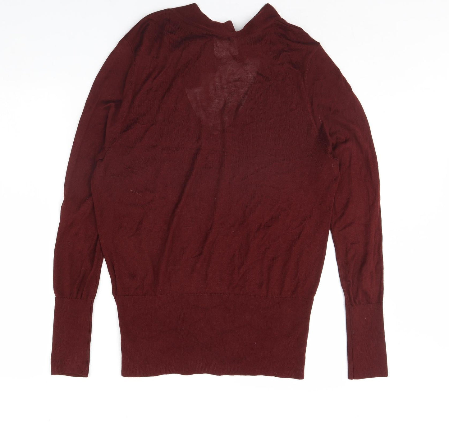H&M Womens Red   Pullover Jumper Size L