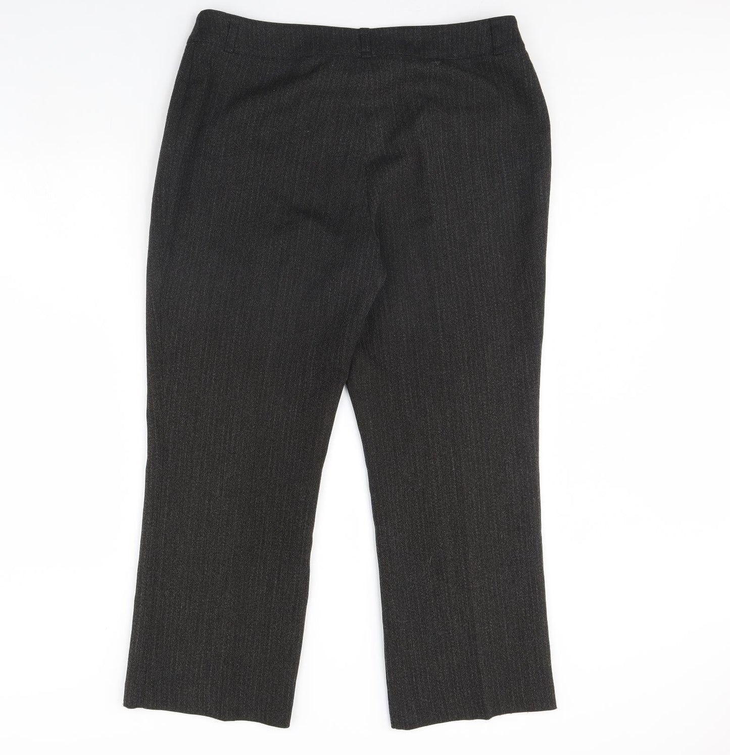 Klass Womens Grey   Dress Pants Trousers Size 16 L28 in