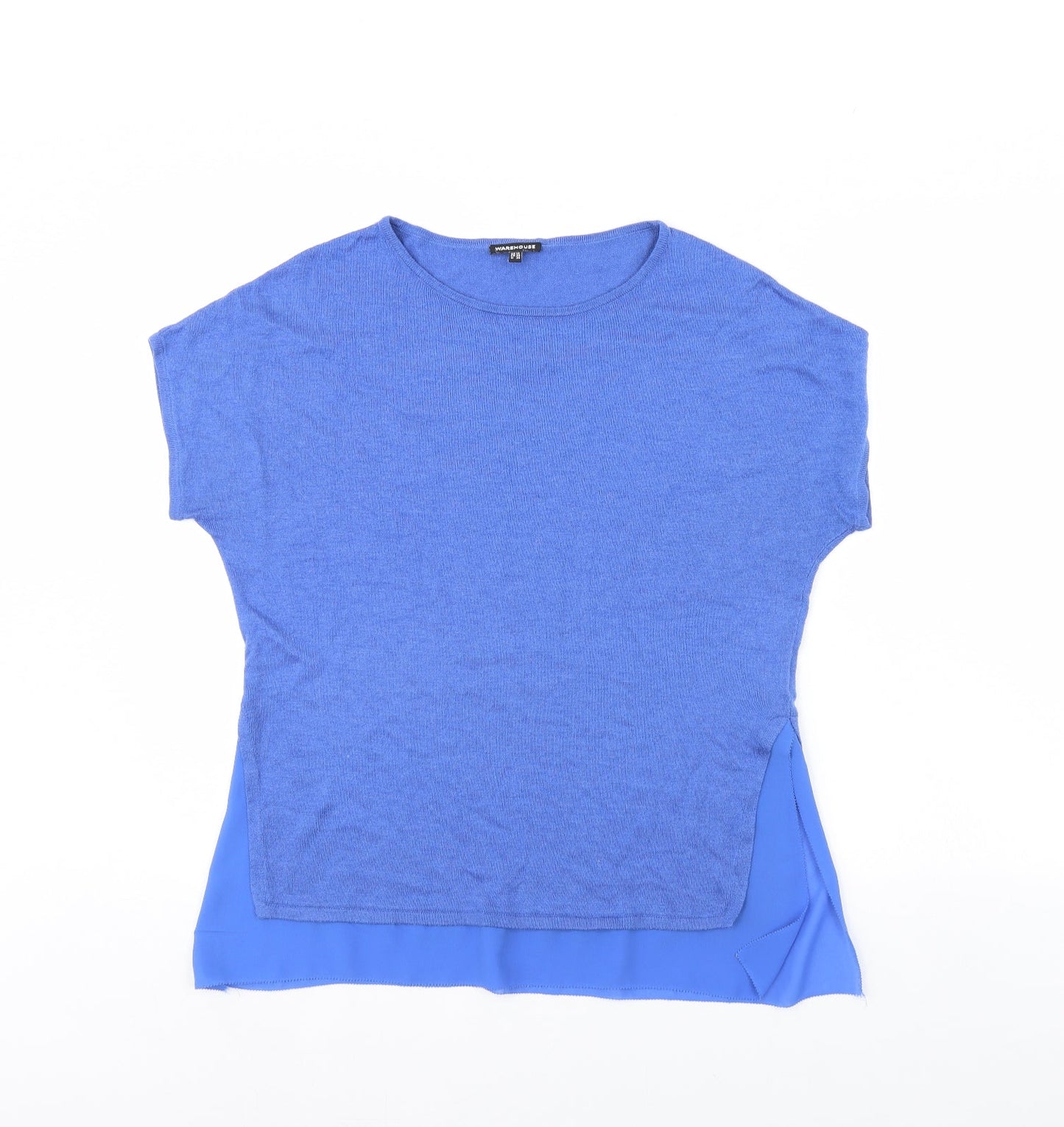 Warehouse Womens Blue   Pullover Jumper Size 10