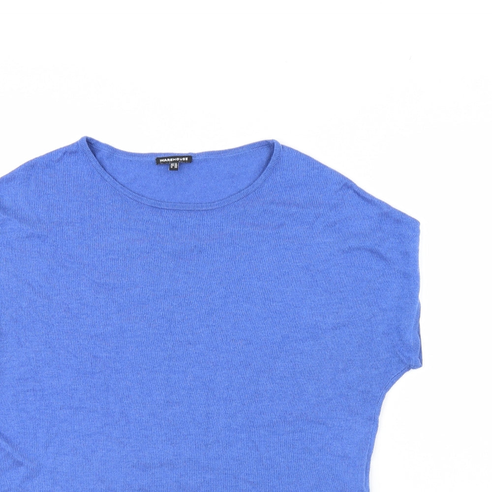 Warehouse Womens Blue   Pullover Jumper Size 10