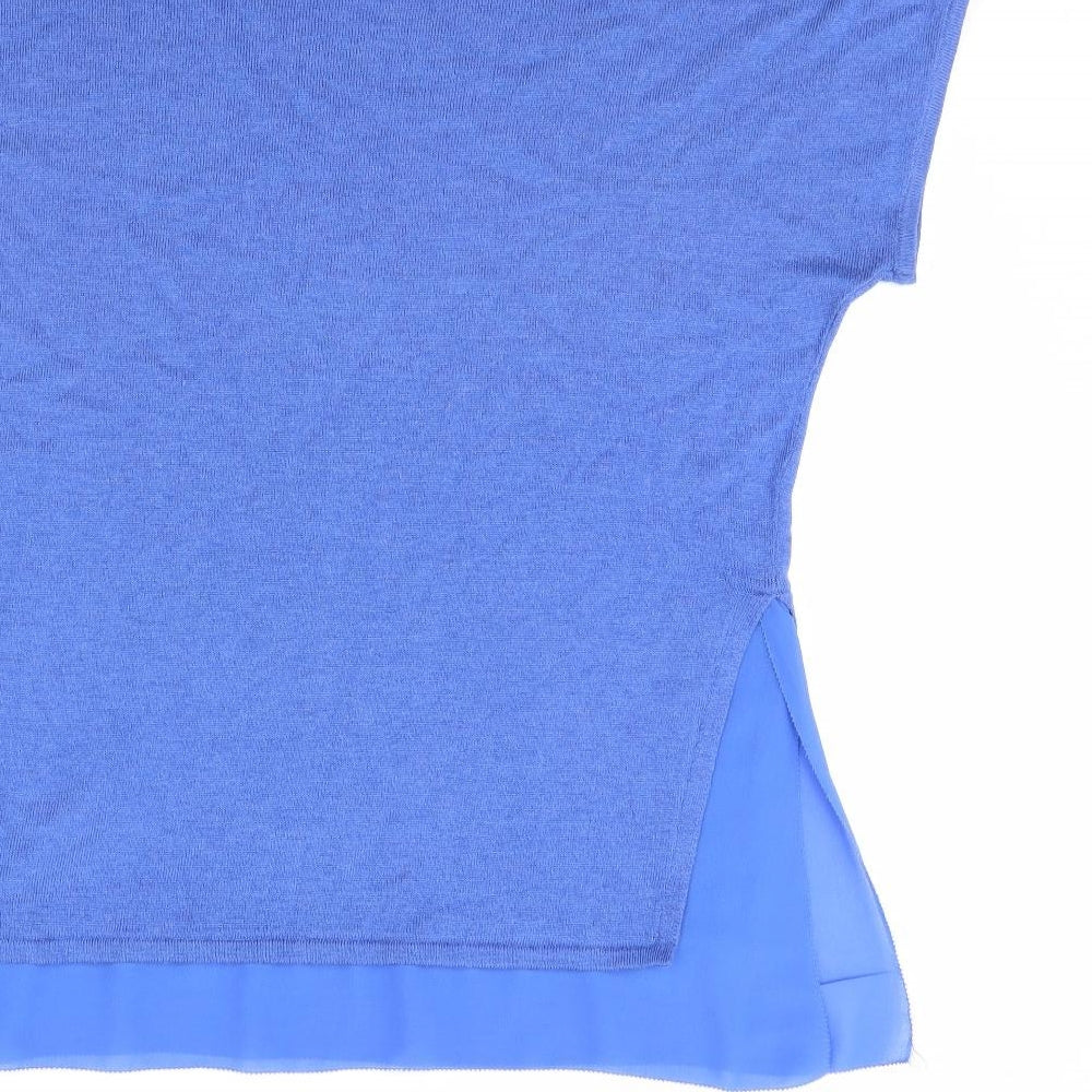 Warehouse Womens Blue   Pullover Jumper Size 10