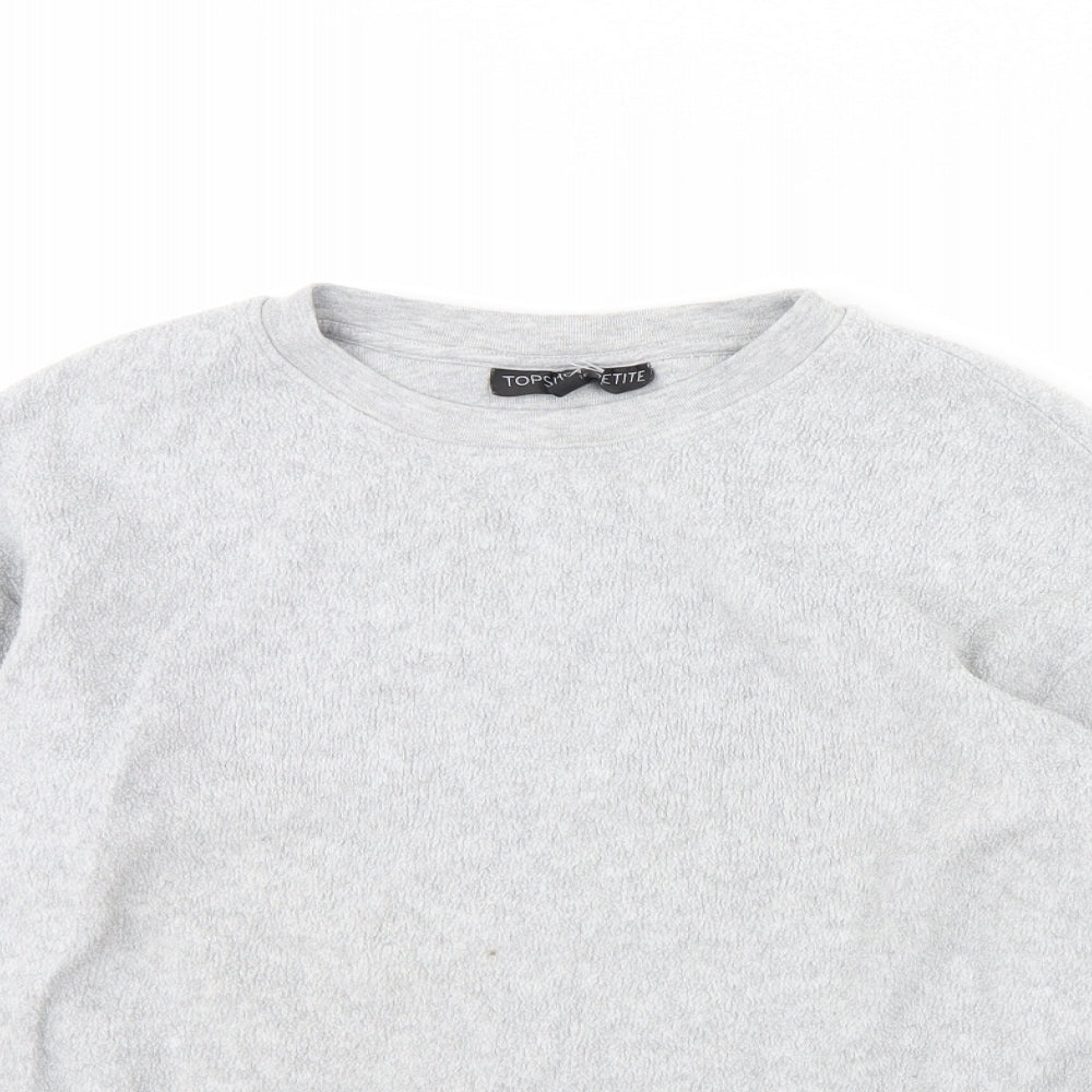 Topshop Womens Grey   Pullover Jumper Size 10