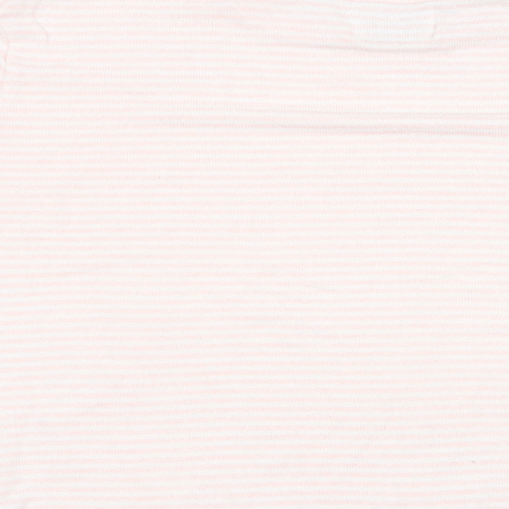 Matalan Womens Pink Striped   Pyjama Top Size 16