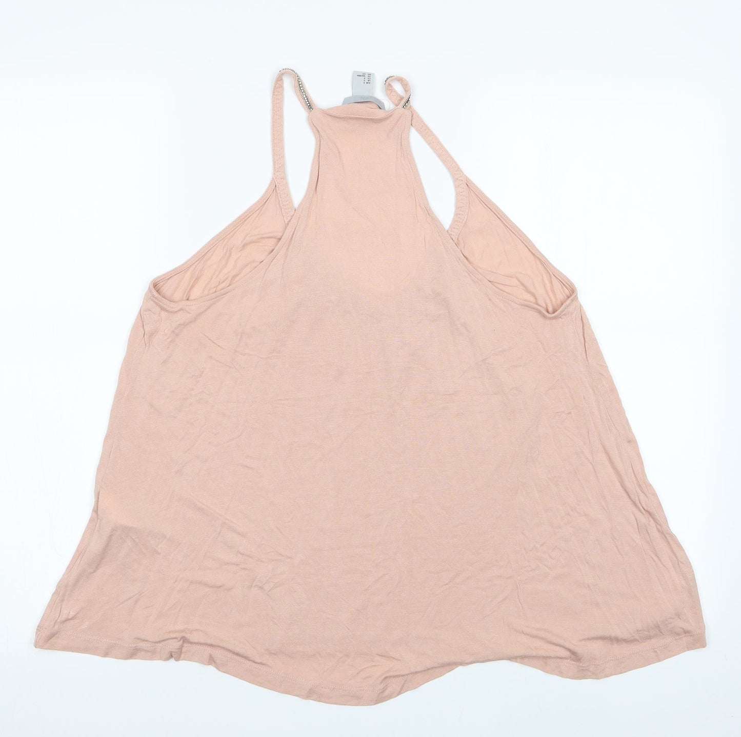 H&M Womens Pink   Camisole T-Shirt Size 8