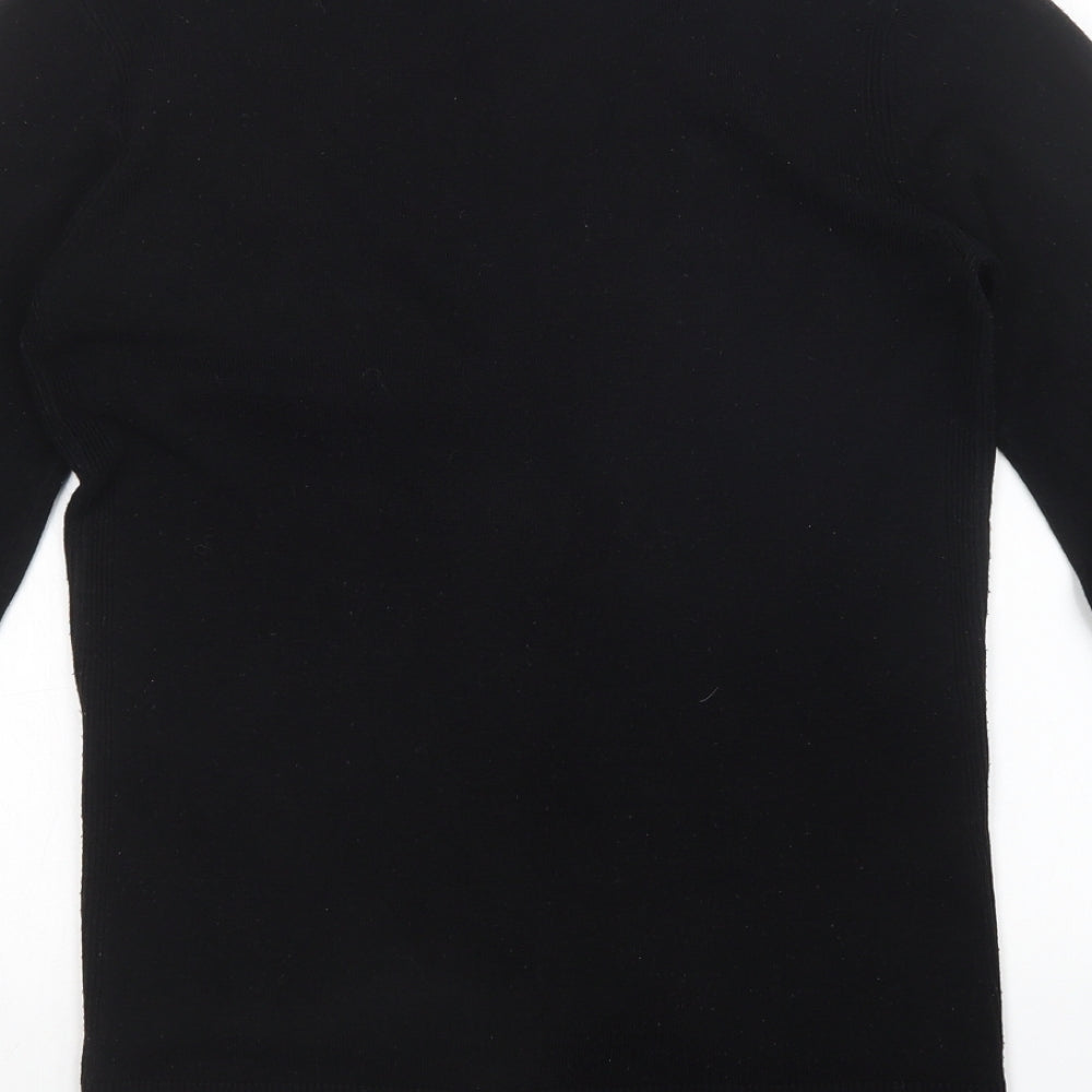 Woolworths Womens Black   Cardigan Jumper Size S