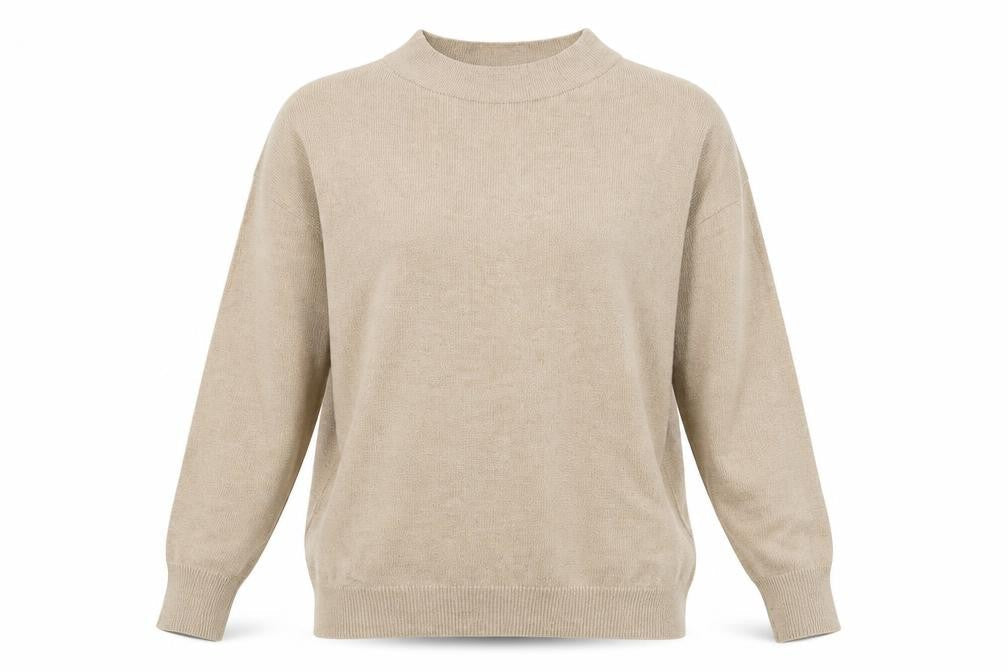 pransa Womens Brown   Pullover Jumper Size S