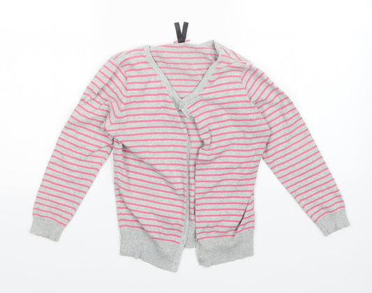 atmosph Womens Multicoloured Striped  Cardigan Jumper Size 8