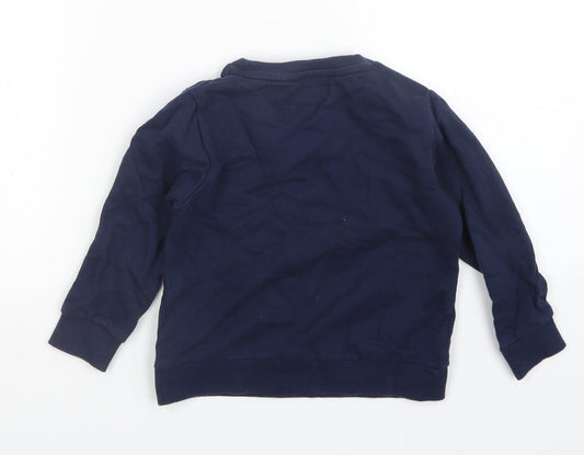 NEXT Boys Black   Pullover Sweatshirt Size 3 Years