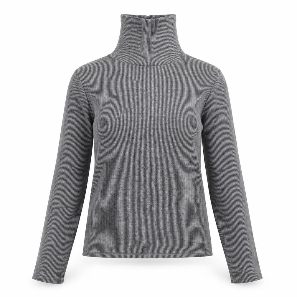 Innocence Womens Grey Striped  Pullover Jumper Size 8