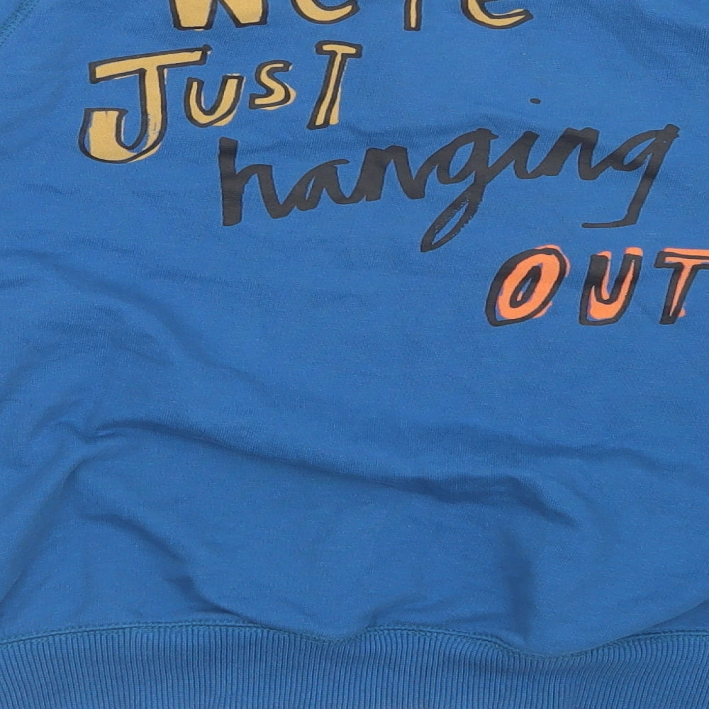 NEXT Boys Blue   Pullover Sweatshirt Size 11 Years