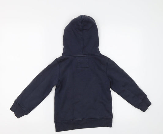 H&M Boys Blue   Pullover Hoodie Size 5-6 Years