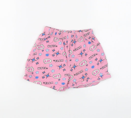 Nutmeg Girls Pink    Pyjama Pants Size 5-6 Years