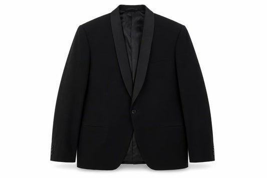 Maenson Mens Black   Jacket Blazer Size L