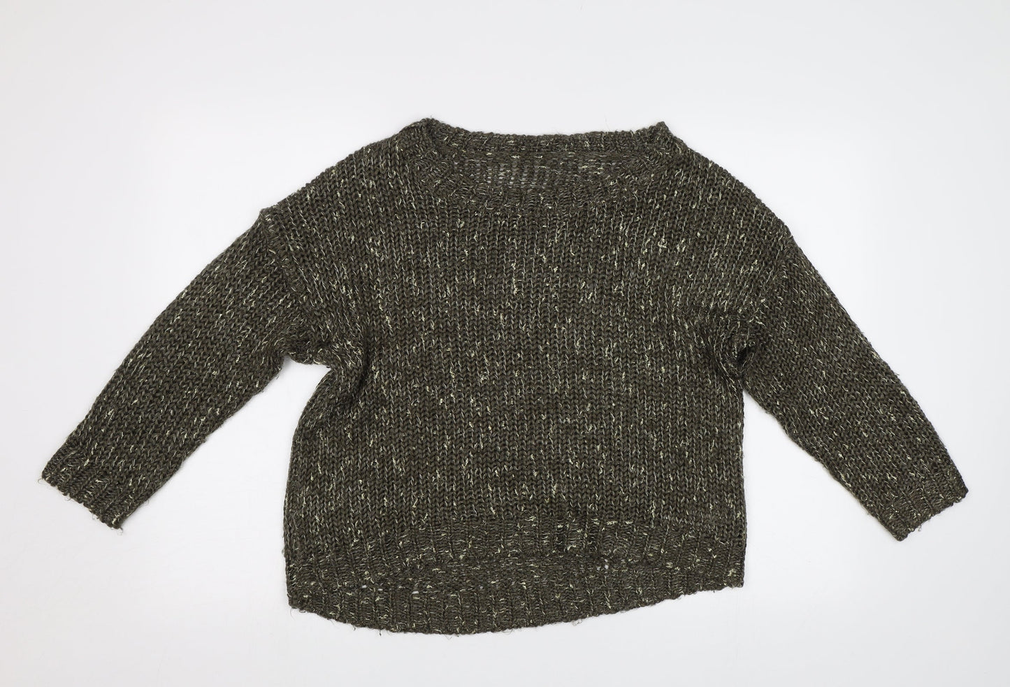 Oasis Womens Green   Pullover Jumper Size M