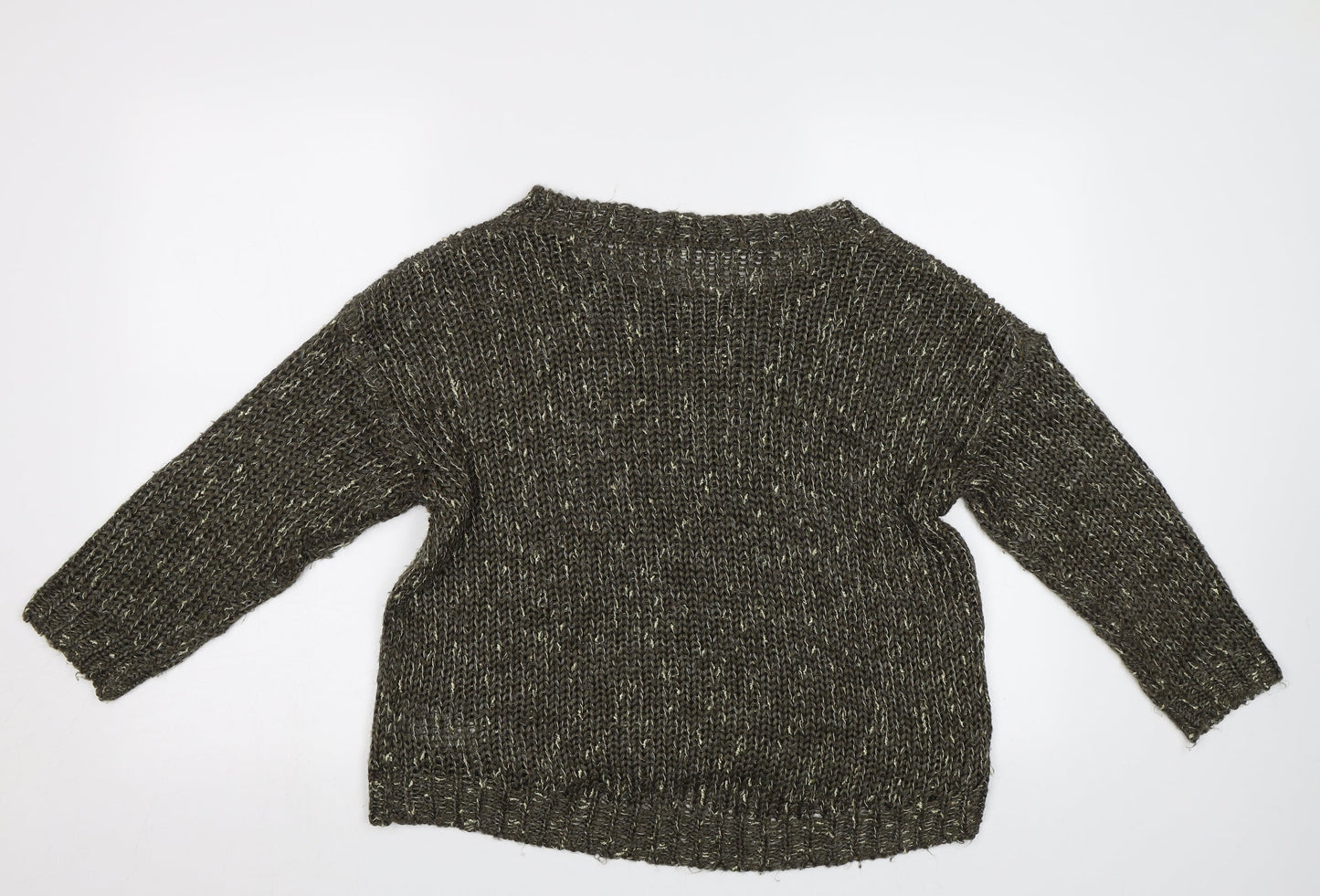 Oasis Womens Green   Pullover Jumper Size M