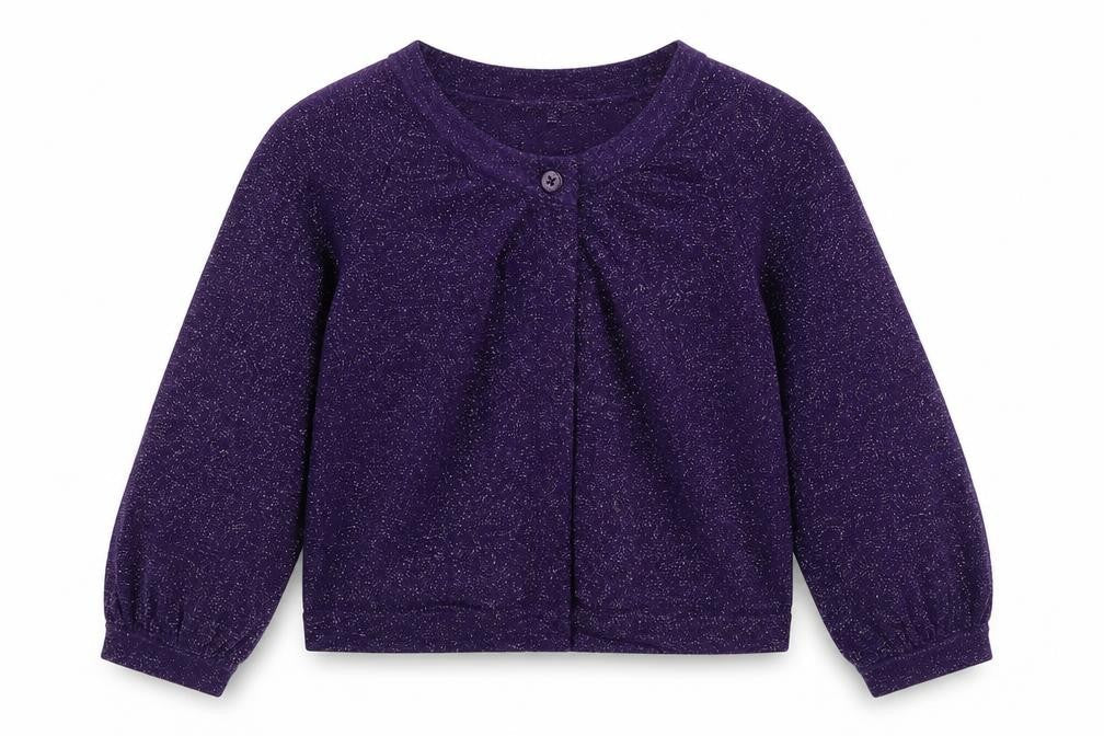 Matthew Williamson Girls Purple   Cardigan Jumper Size 11 Years