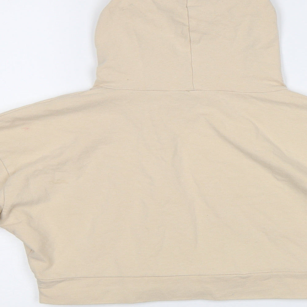 Candy Couture Girls Beige   Pullover Hoodie Size 14 Years