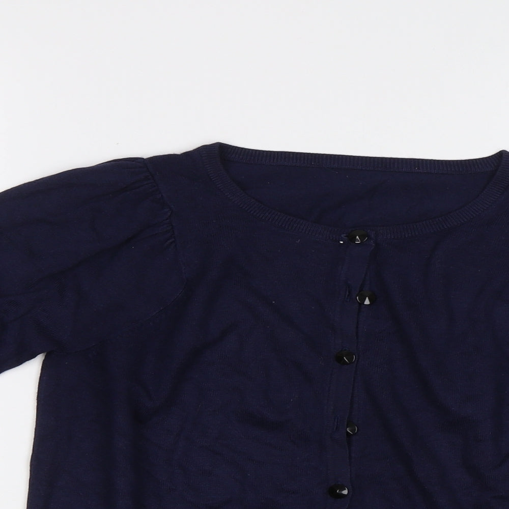 Dorothy Perkins Womens Blue   Cardigan Jumper Size 12