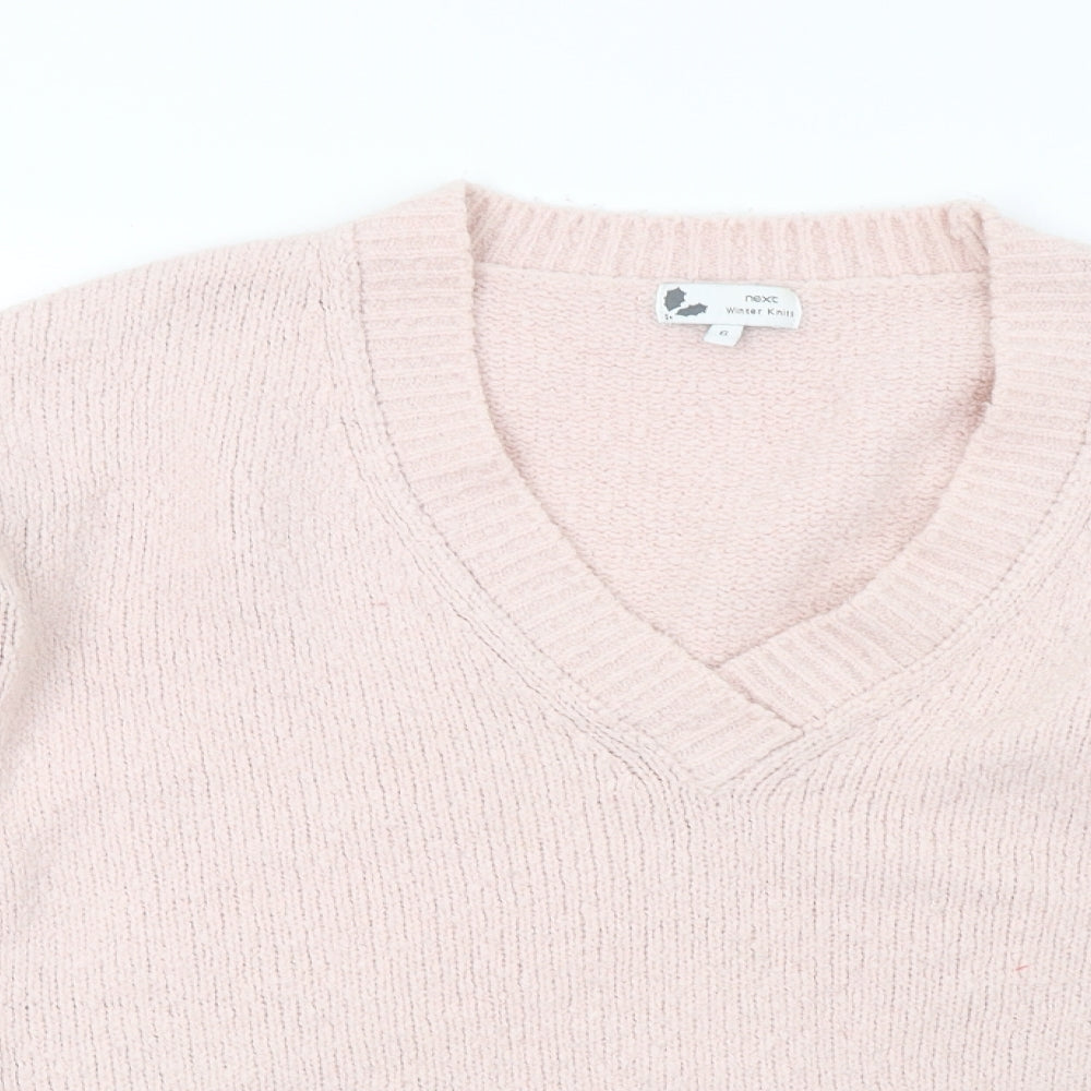 NEXT Womens Pink  Knit Pullover Jumper Size 6