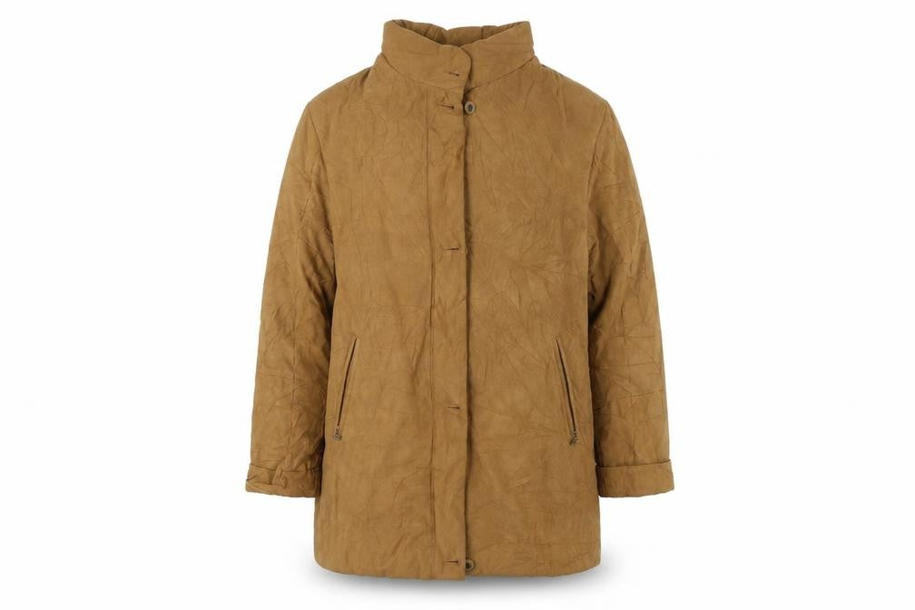 Klass Collection Womens Brown   Overcoat Coat Size M