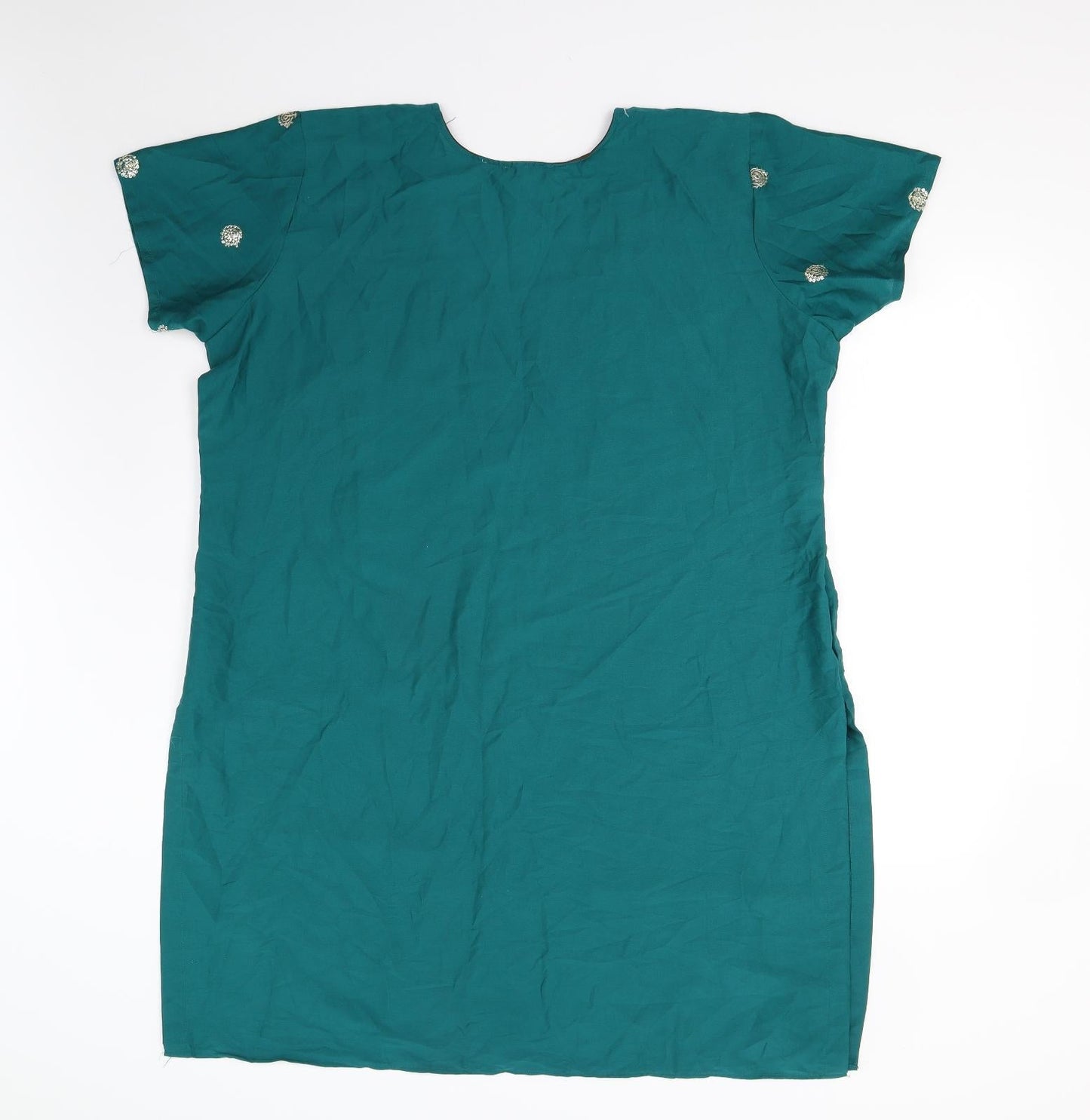 Preworn Womens Green   Slip Dress  Size 2XL