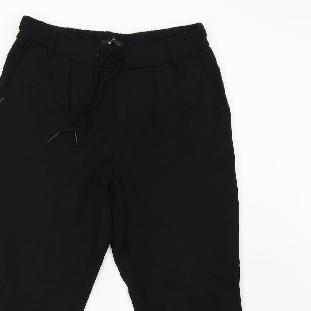 Only Womens Black   Capri Leggings Size M L20 in