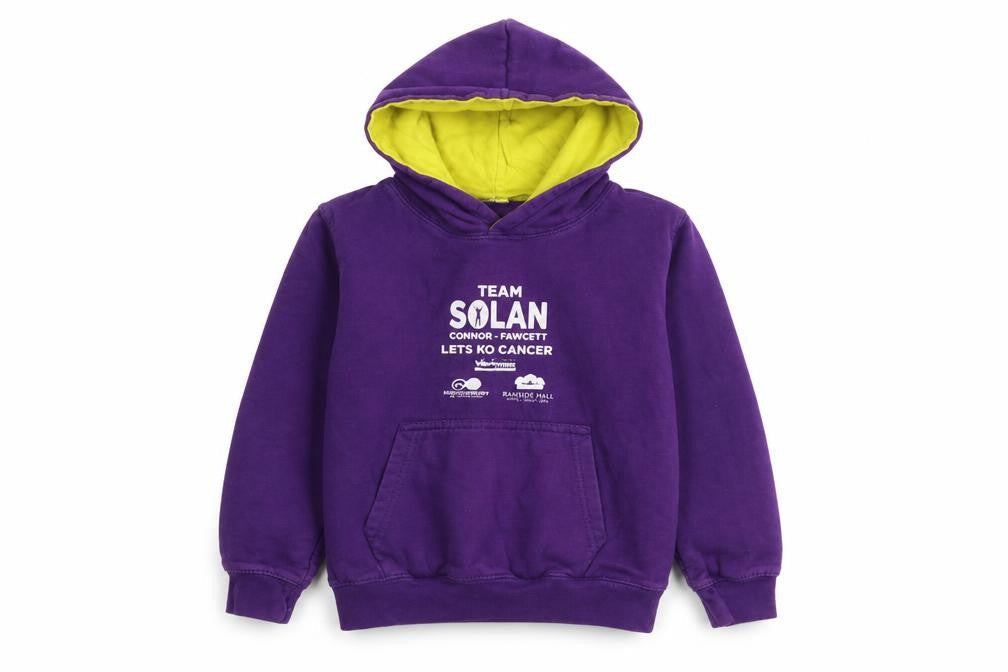 AWD Girls Purple   Pullover Hoodie Size 5-6 Years