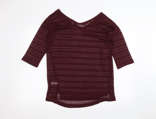 NEXT Womens Red   Basic T-Shirt Size 10