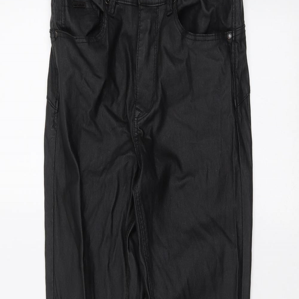 Astradivarius Womens Black   Trousers  Size 10 L28 in