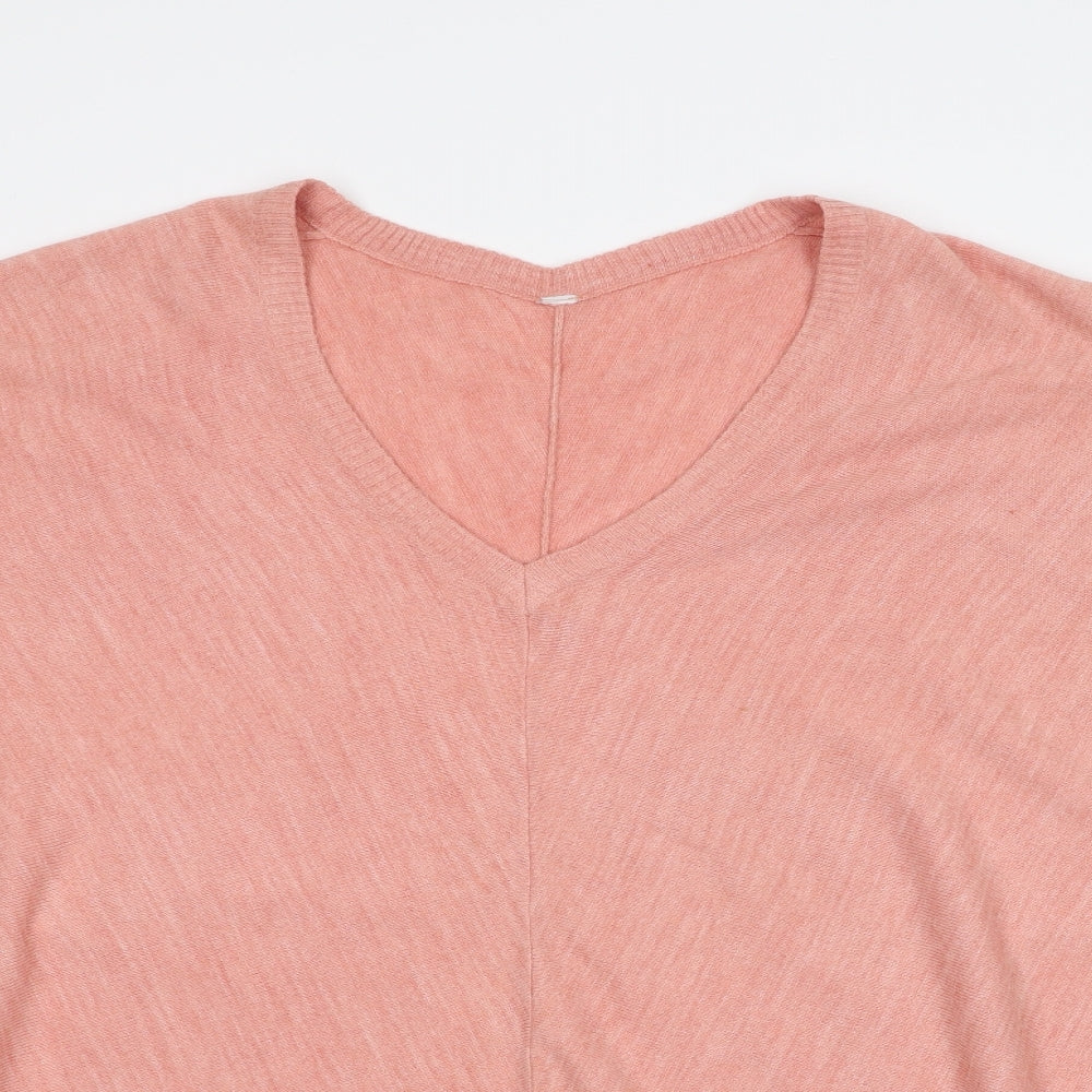 Note Womens Pink   Pullover Jumper Size 16