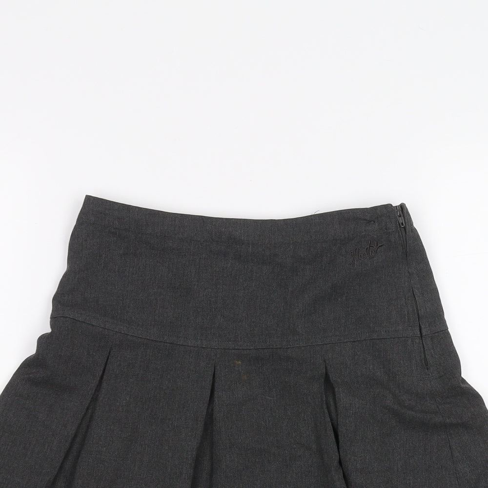 NEXT Girls Grey   A-Line Skirt Size 7 Years