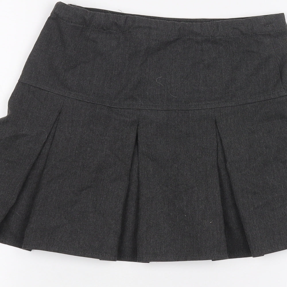 NEXT Girls Grey   A-Line Skirt Size 7 Years