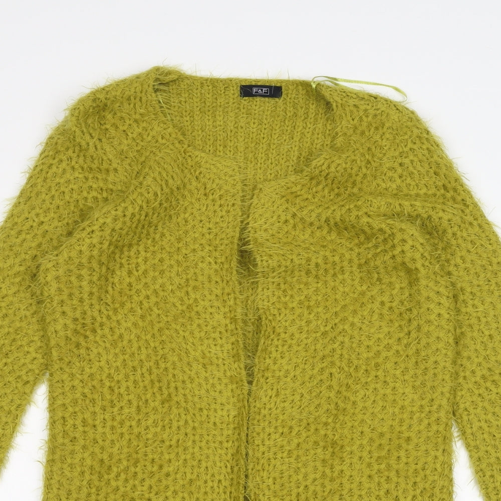 F&F Womens Green   Cardigan Jumper Size 6