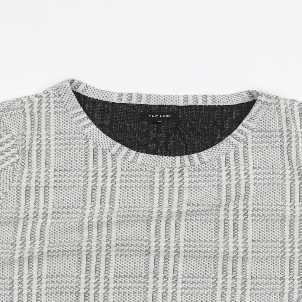 New Look Womens White   Pullover Jumper Size 18