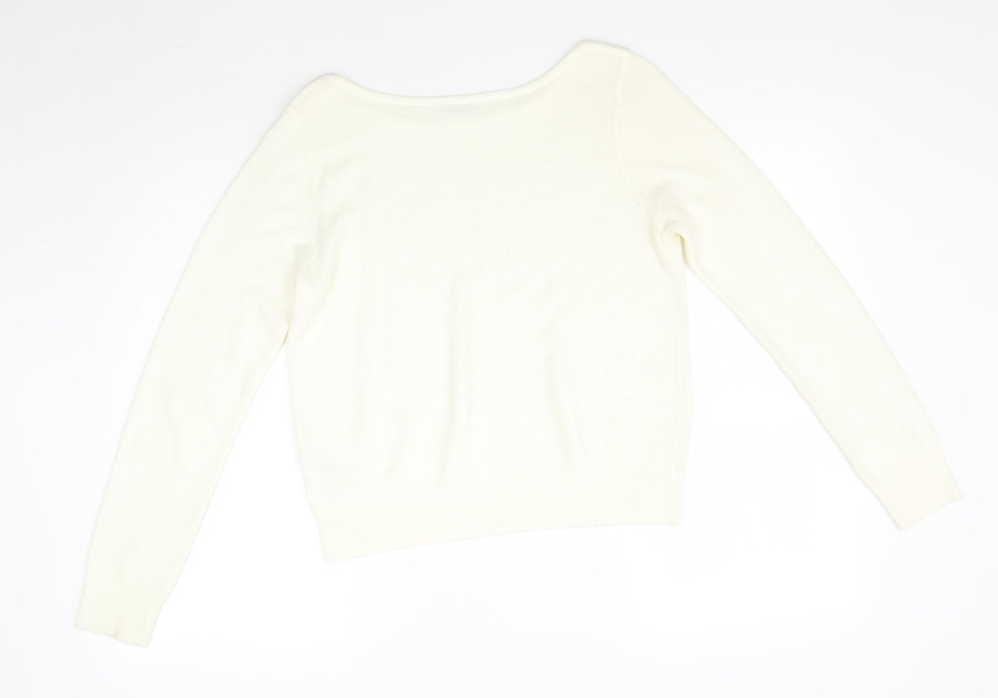 George Womens Ivory   Pullover Jumper Size 14