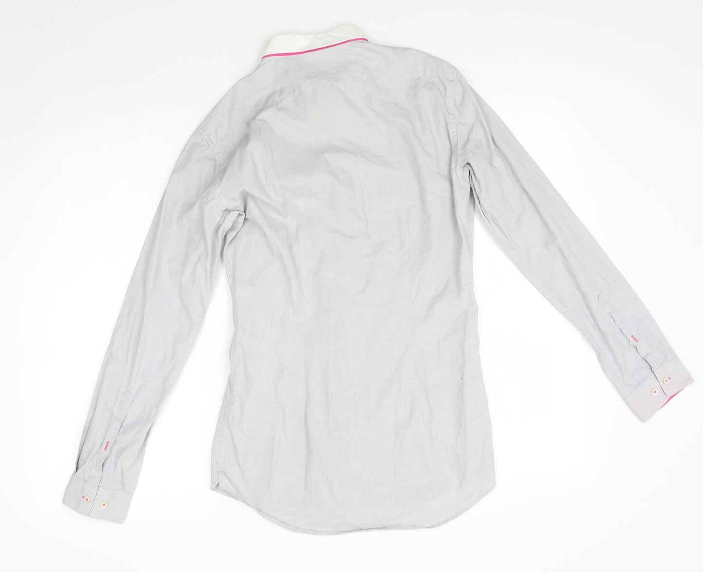 NEXT Mens Grey    Button-Up Size 14