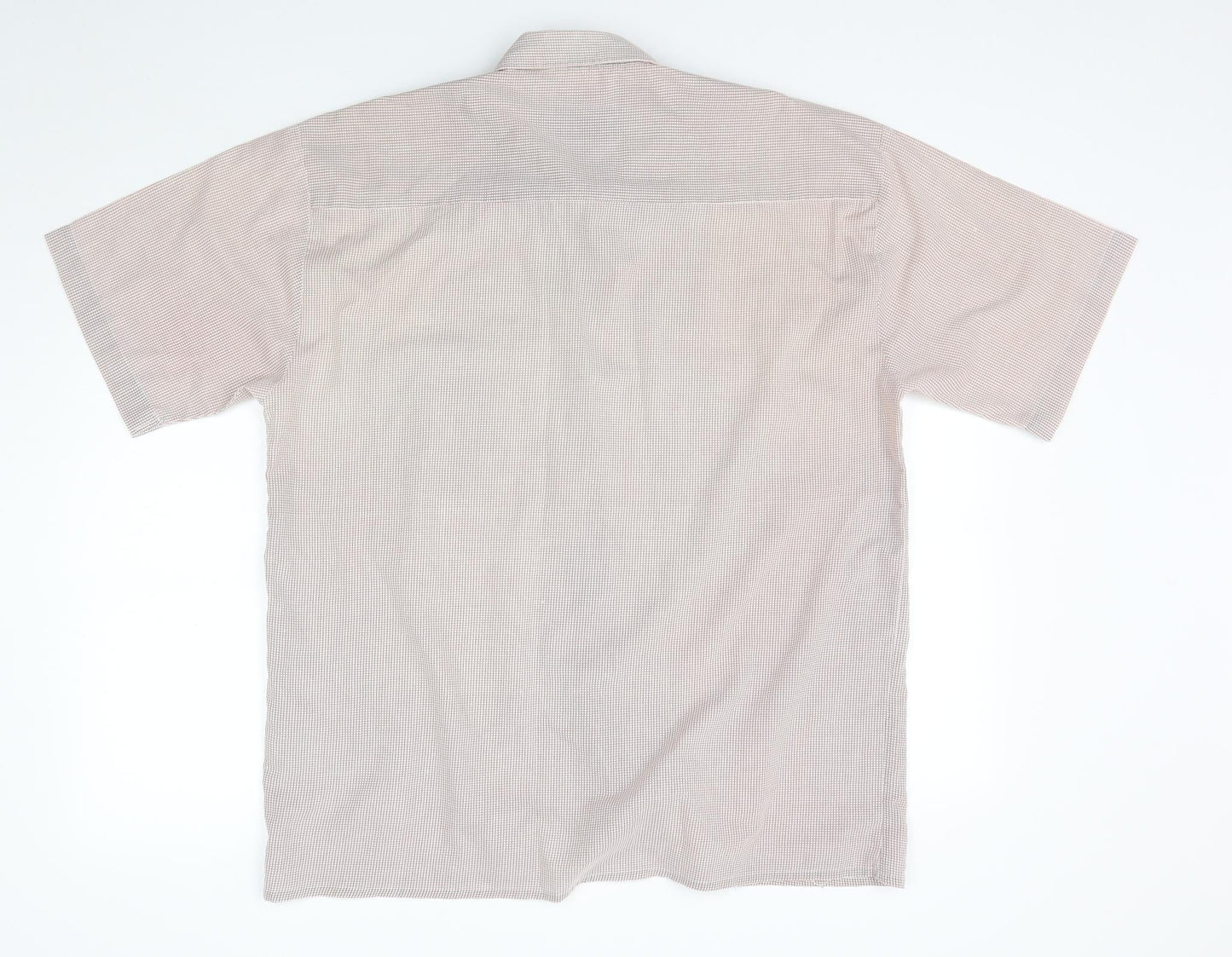 charles m Mens Red Check   Button-Up Size XL