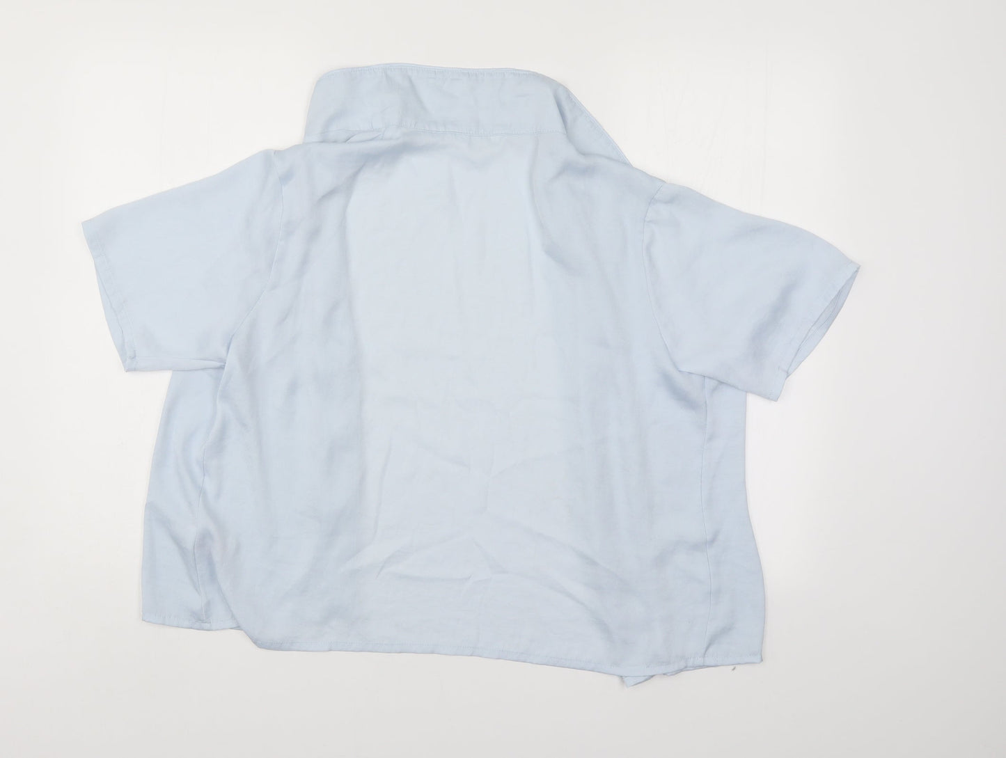 Secret Possessions Womens Blue   Kimono Pyjama Top Size 14
