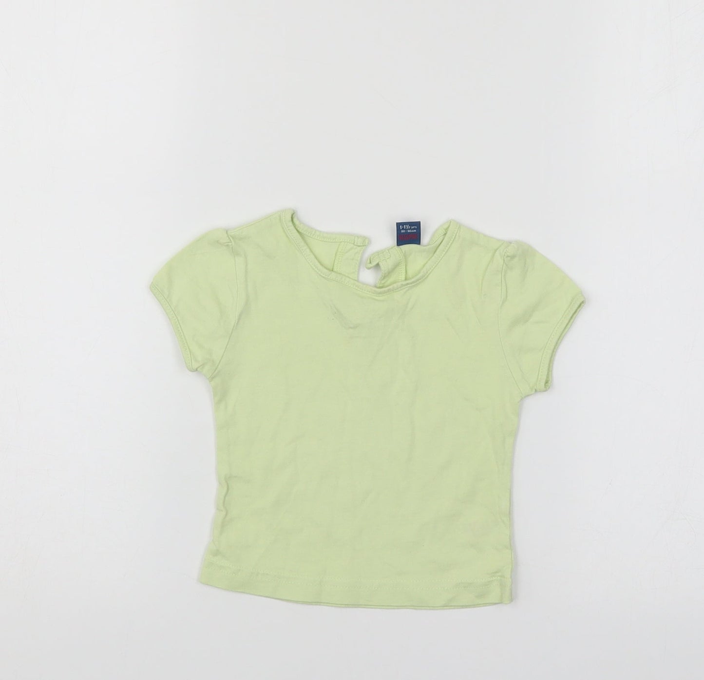 TU Girls Green   Basic T-Shirt Size 12-18 Months