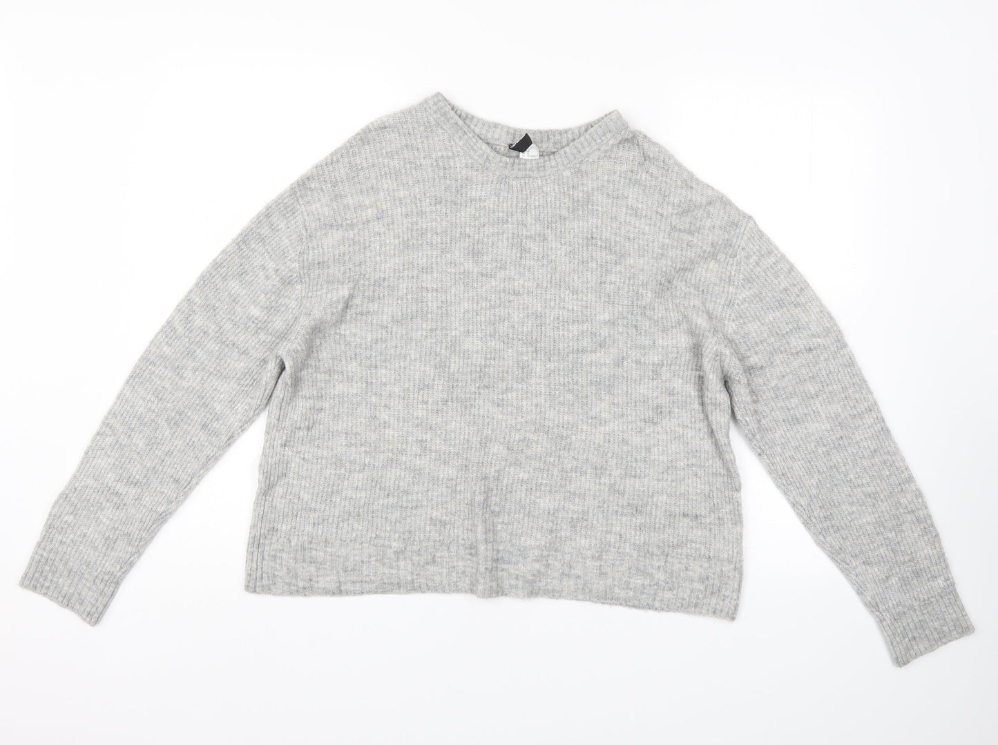 Divided Womens Grey   Pullover Jumper Size M