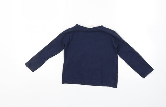 Urban Rascals Boys Blue   Pullover Jumper Size 4 Years
