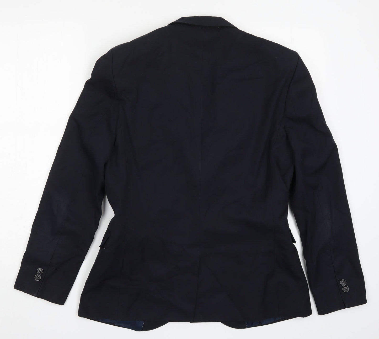 Moss London Mens Blue   Jacket Suit Jacket Size 38